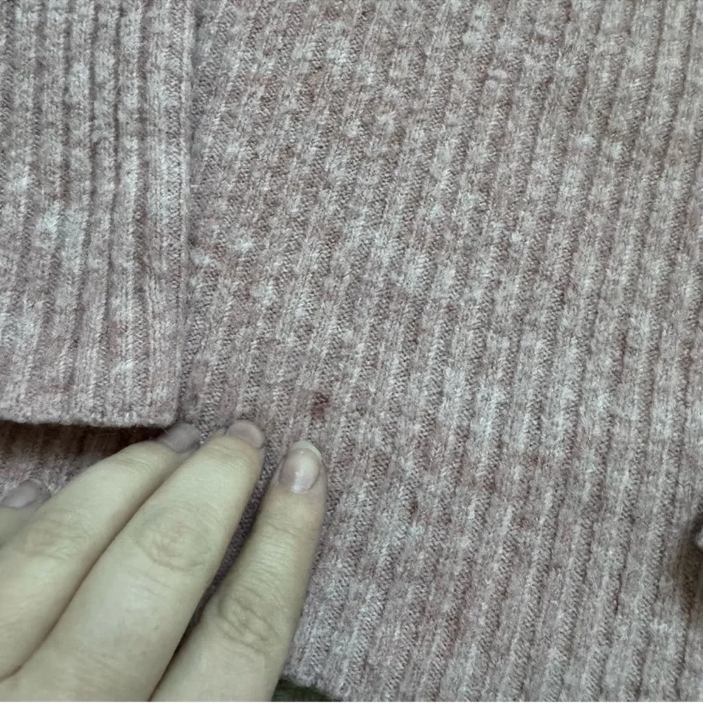 Zara Girls Toddler Knit Crewneck Ribbed Sweater Size: 3-4‎